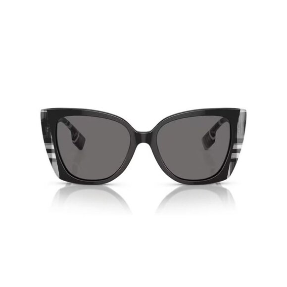 NEW BURBERRY BE4393 405181 SUNGLASSES BLACK WOMEN BE4393 4051/81 - Picture 3 of 4